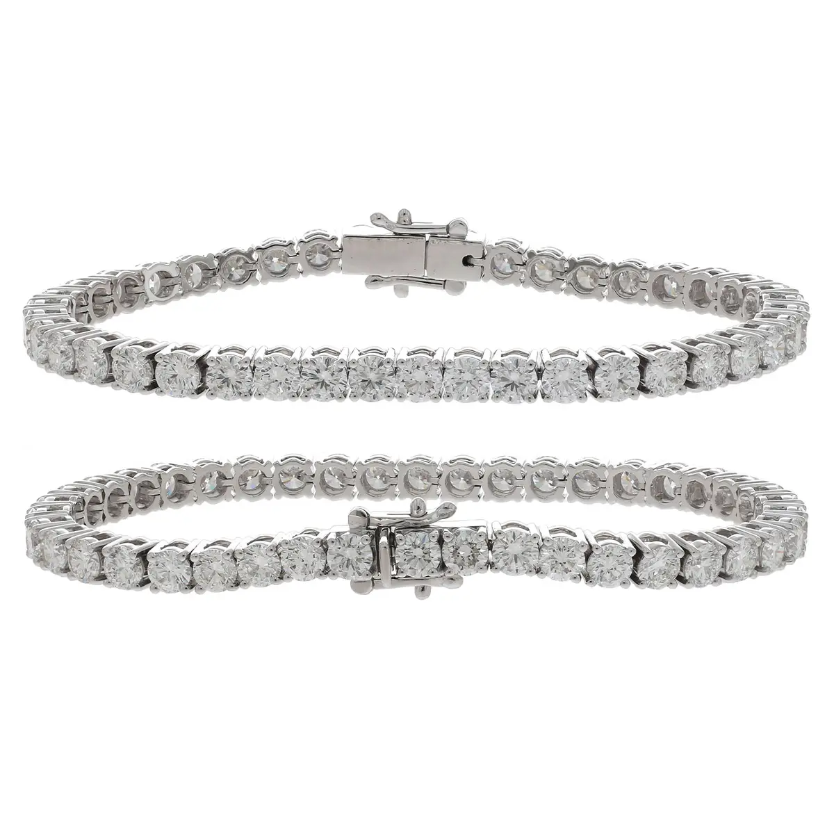 Round Diamond Tennis Bracelet 