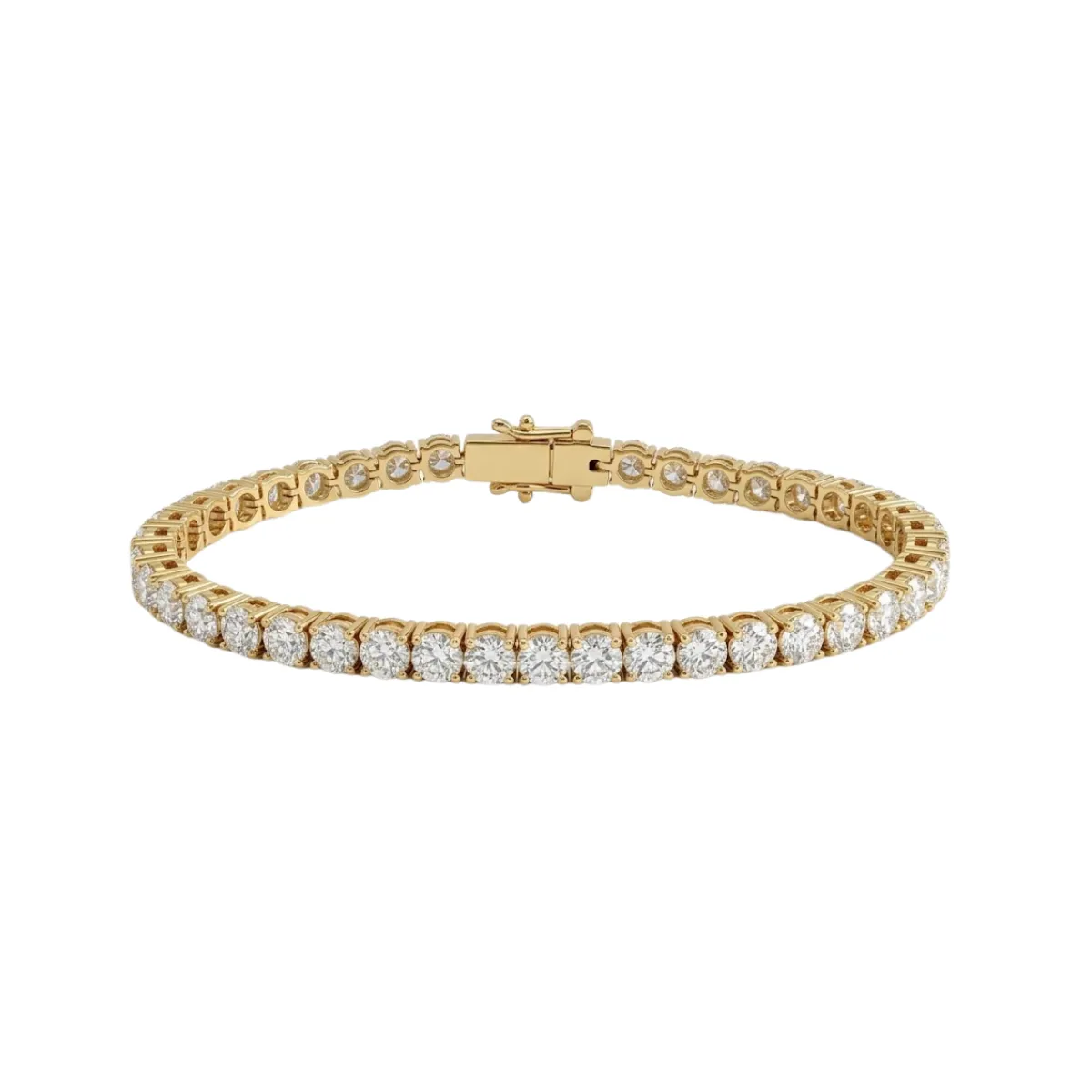 Round Diamond Tennis Bracelet 