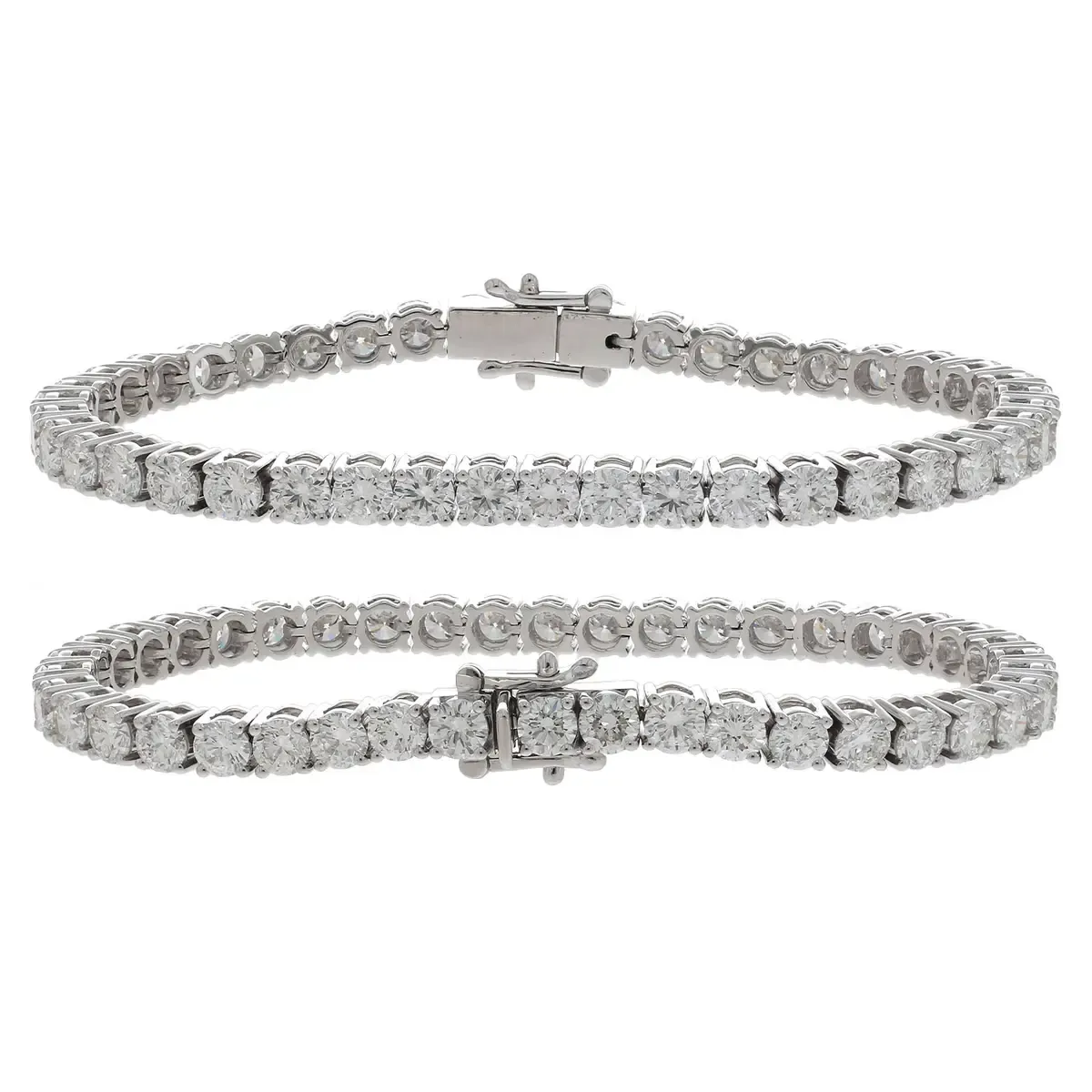 Round Diamond Tennis Bracelet 
