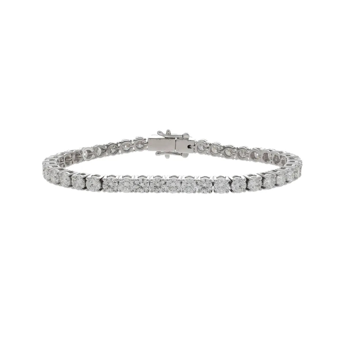 Round Diamond Tennis Bracelet