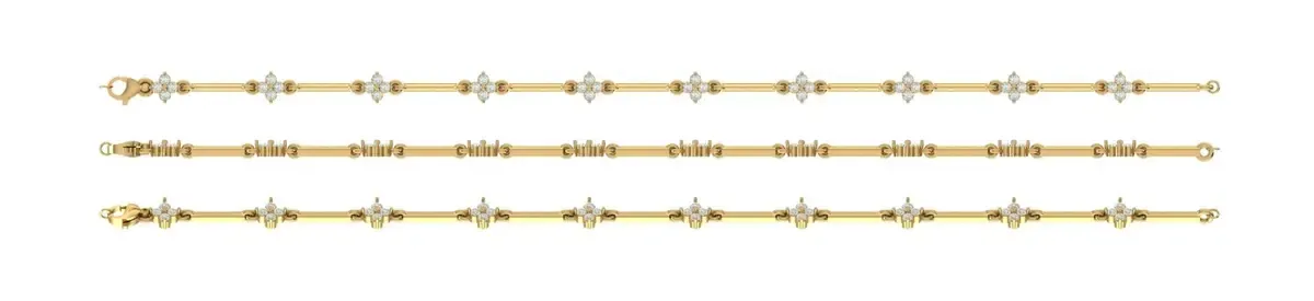 Round Diamond Bracelet 