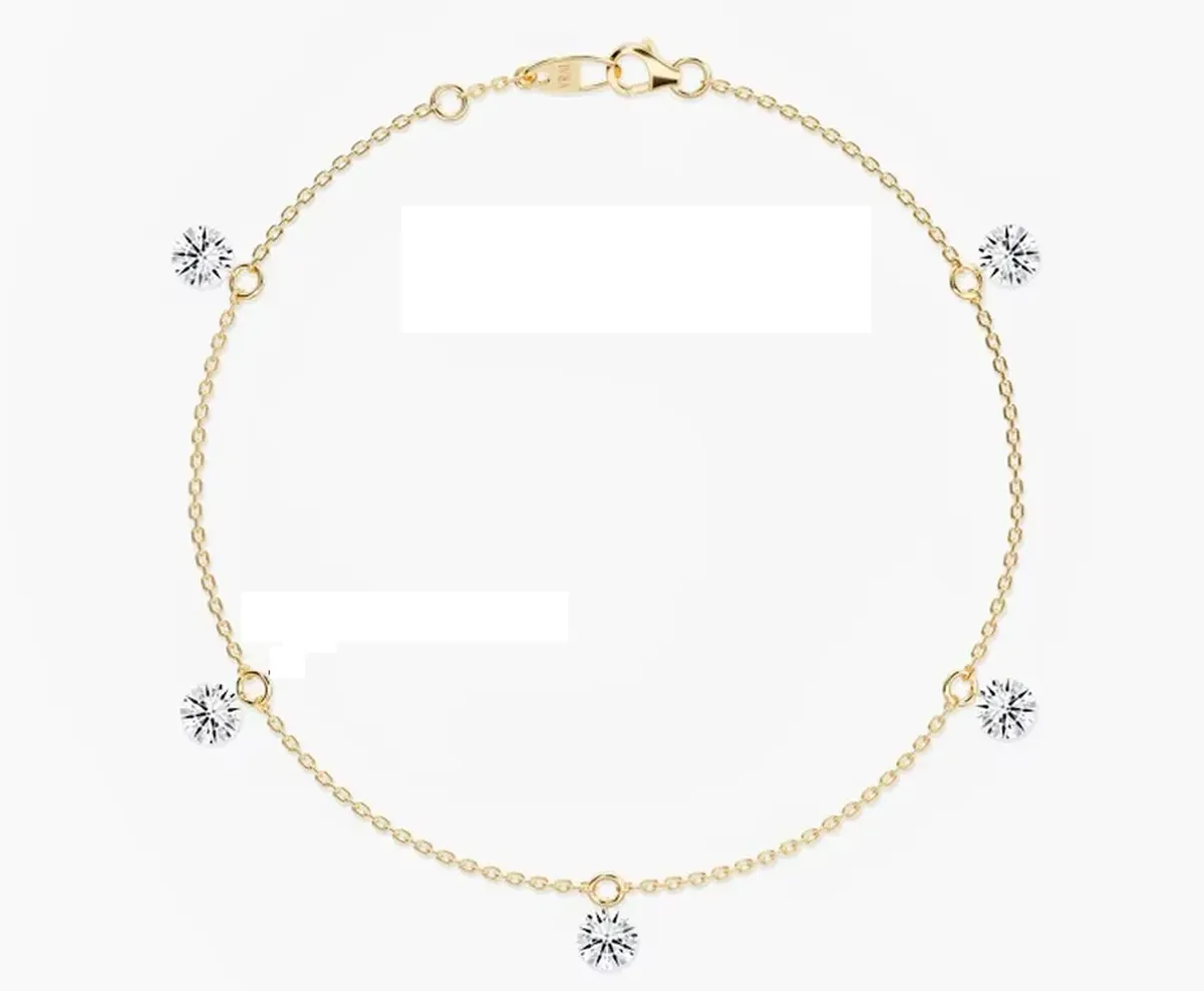 Round Drill Diamond Necklace 