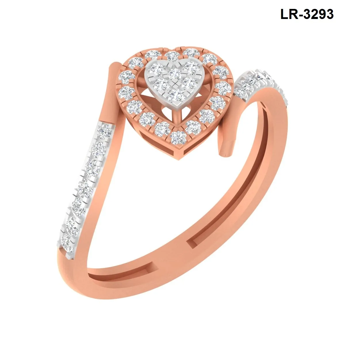 Round Diamond Ladies Ring 