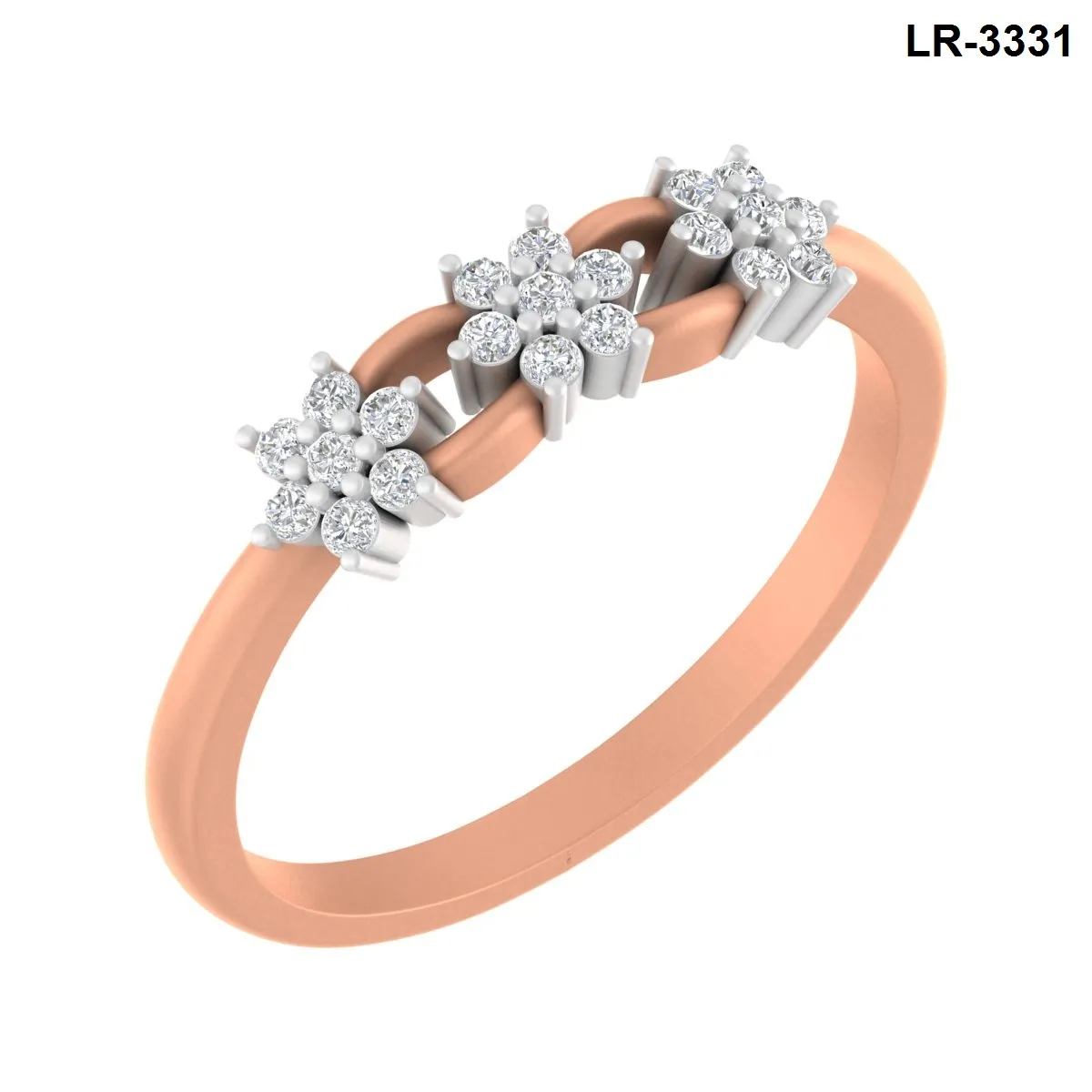 Round Diamond Ladies Ring 