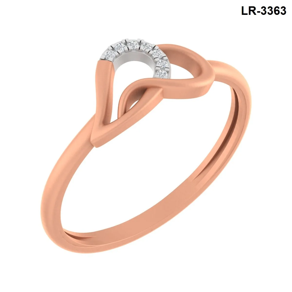 Round Diamond Ladies Ring 