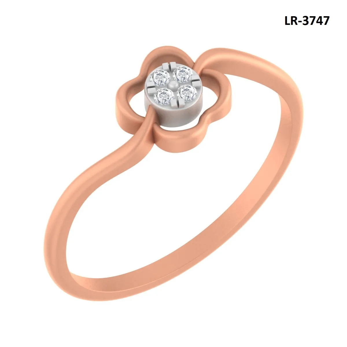 Round Diamond Ladies Ring 