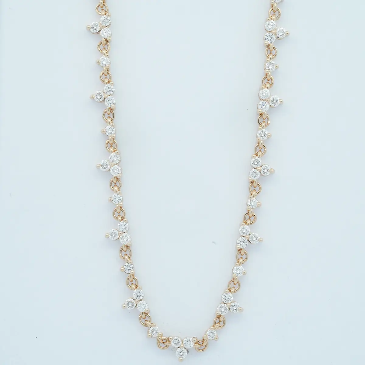 Round Diamond Necklace