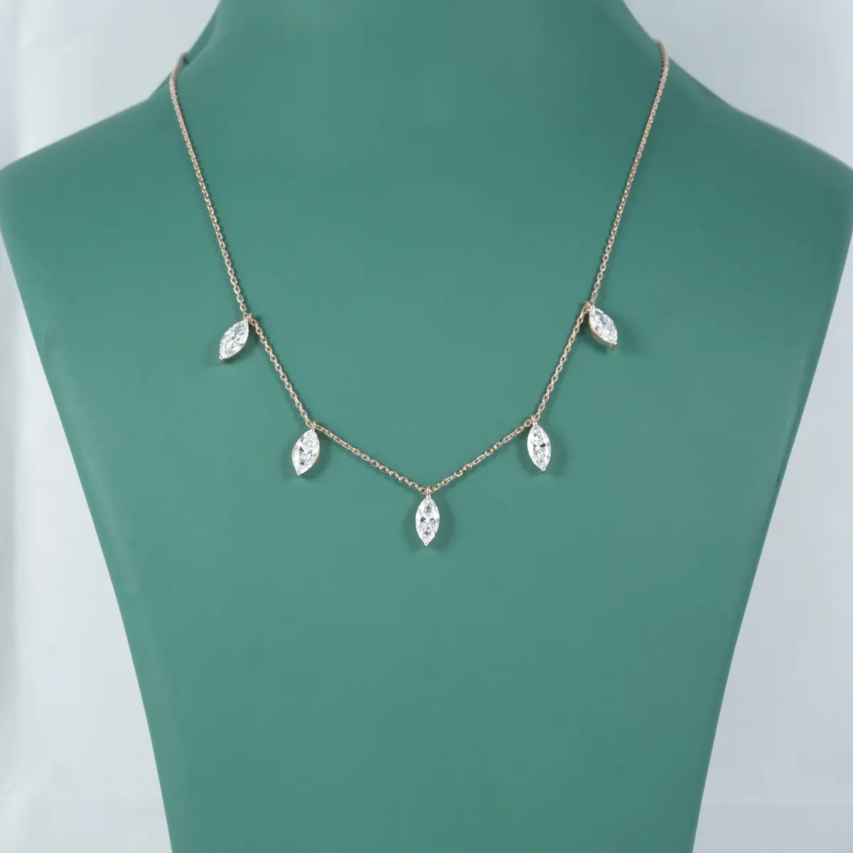 Marquise Diamond Necklace 