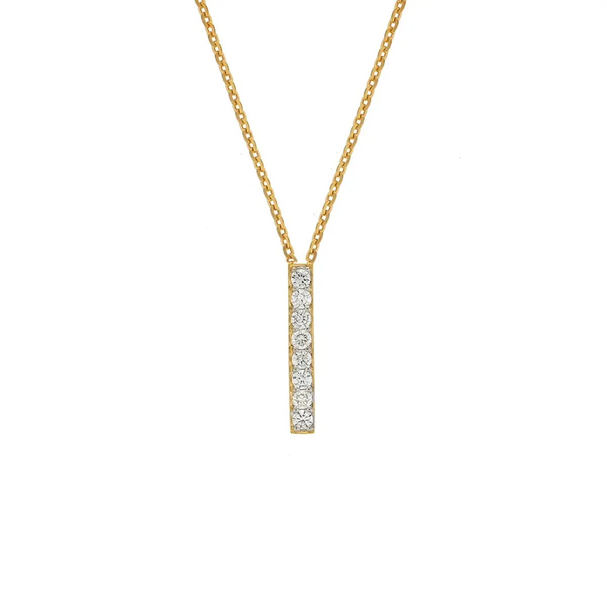 1.50 CTW Round Diamond Necklace