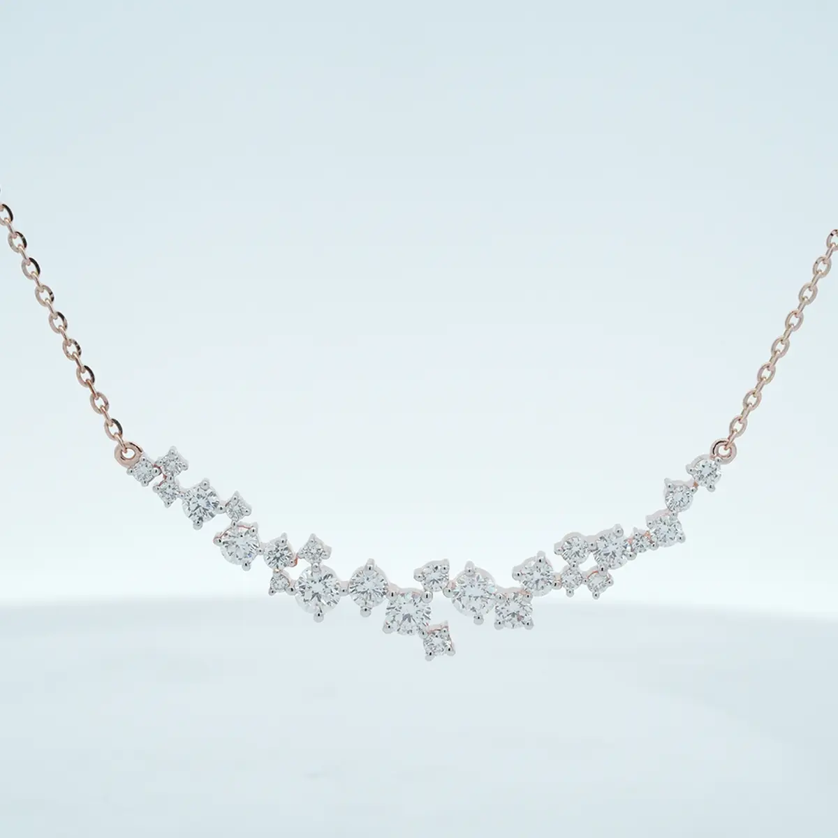 Round Diamond Necklace