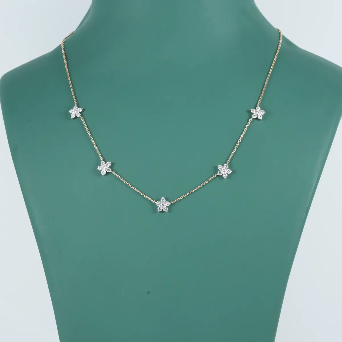 1.50 CTW Round Diamond Fashion Necklace 