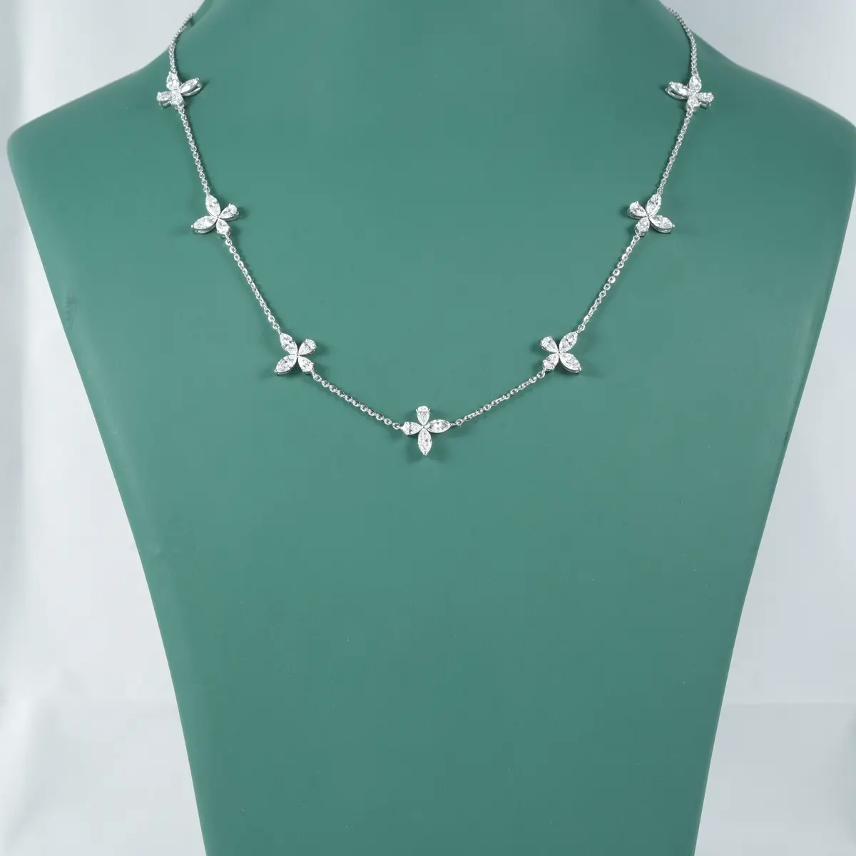 3.50 CTW Fancy Diamond Fashion Necklace 