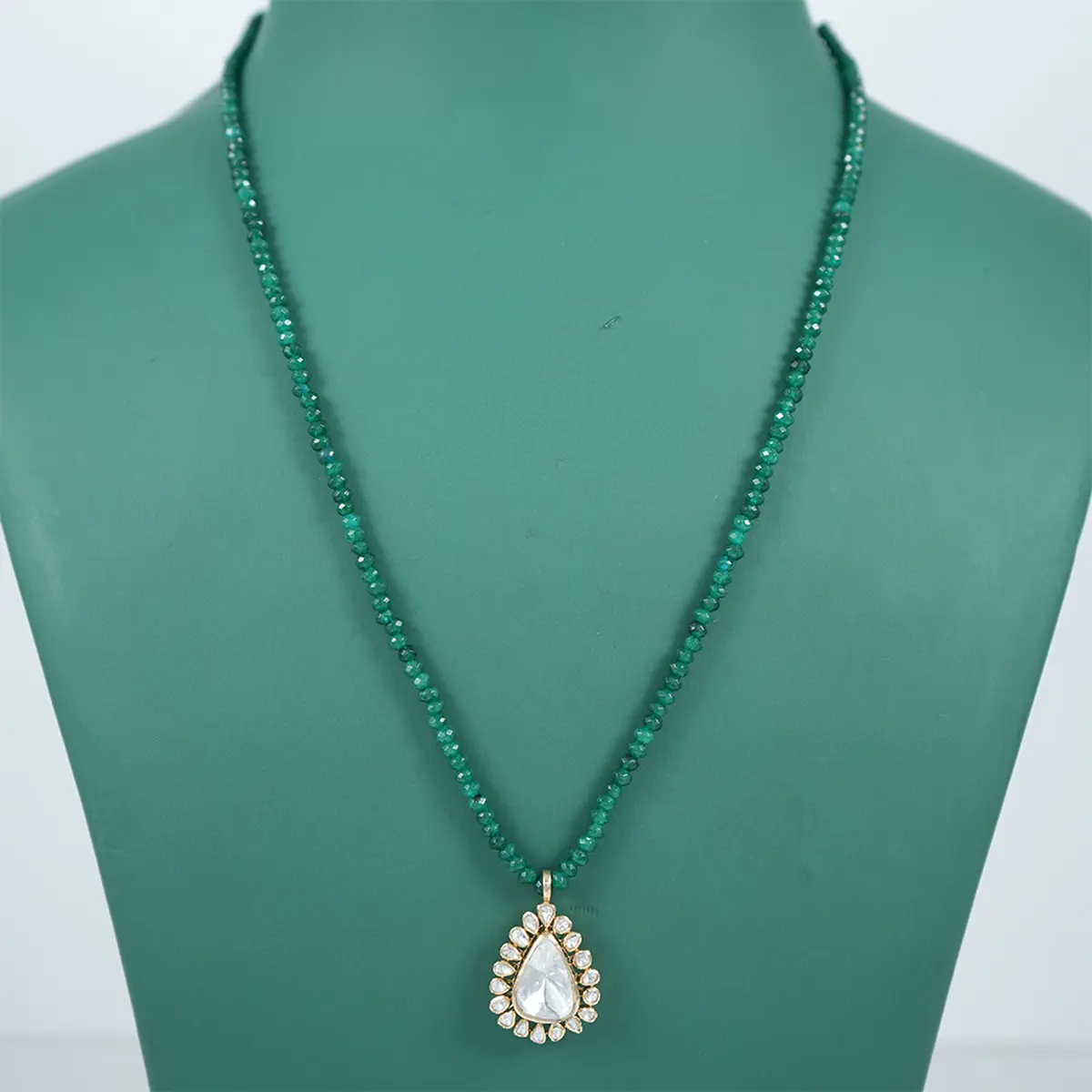 Polki & Moti Necklace Set 