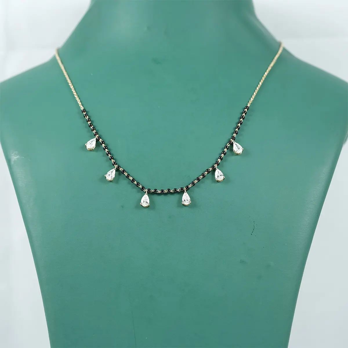 Pear Diamond Fashion Mangalsutra 