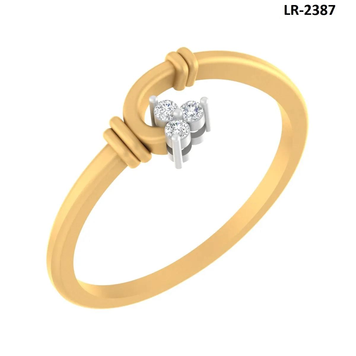 Round Diamond Ladies Ring