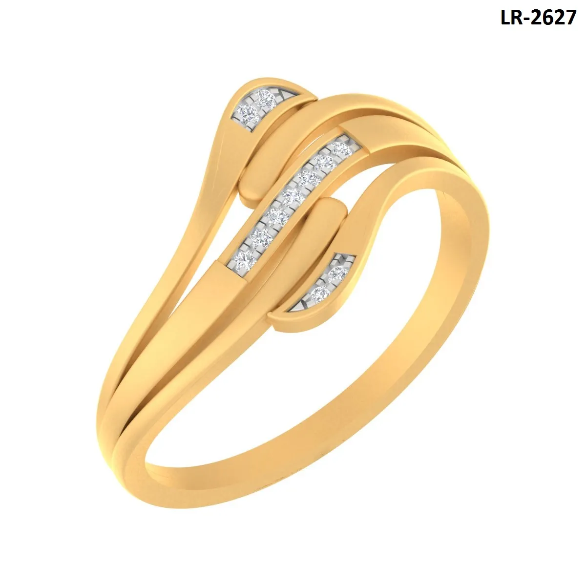 Round Diamond Ladies Ring
