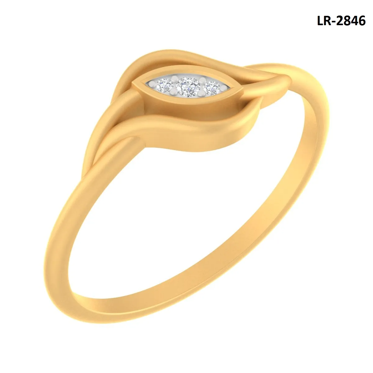 Round Diamond Ladies Ring