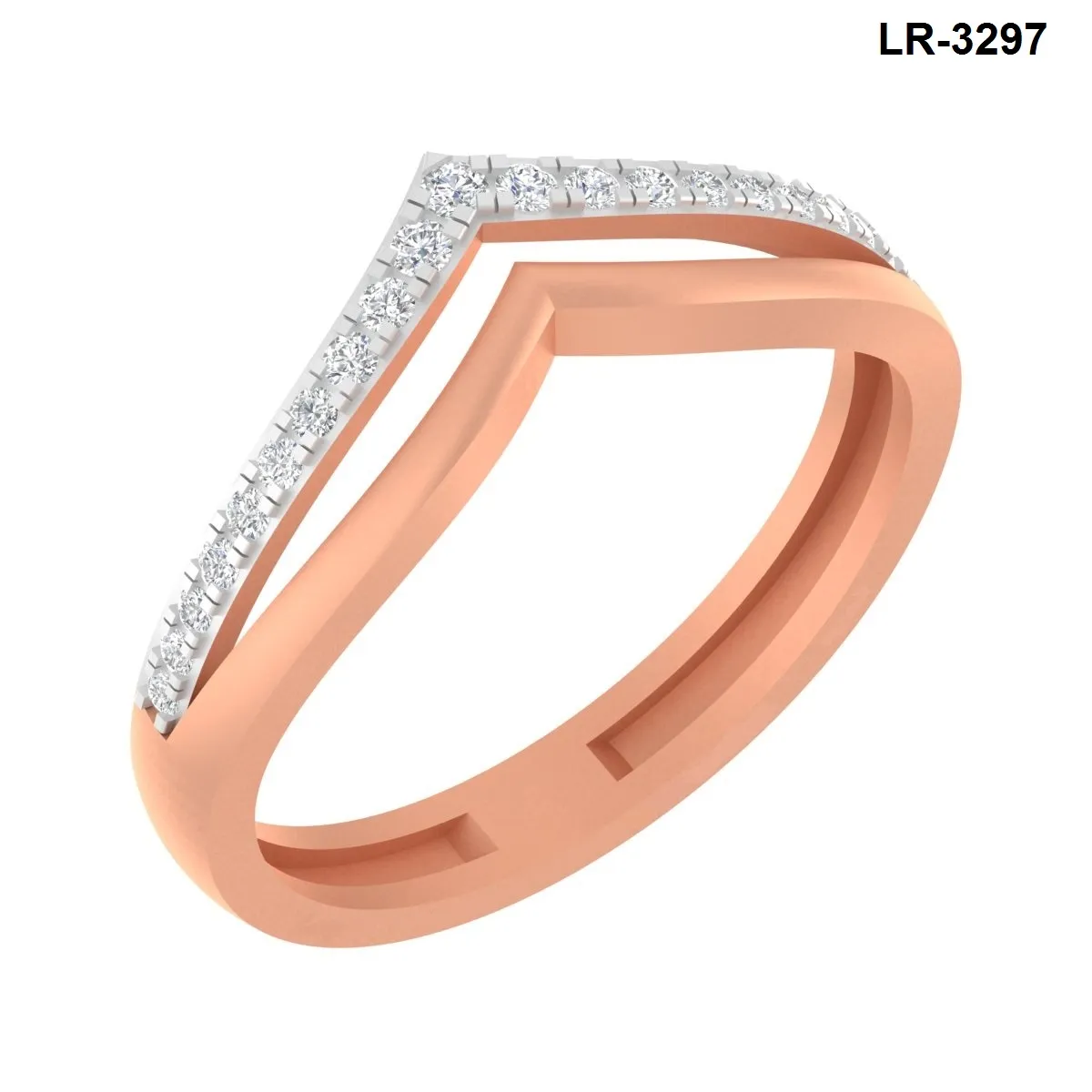 Round Diamond Ladies Ring