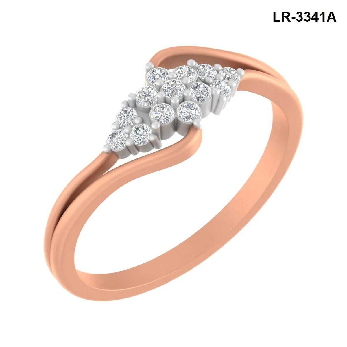 Round Diamond Ladies Ring