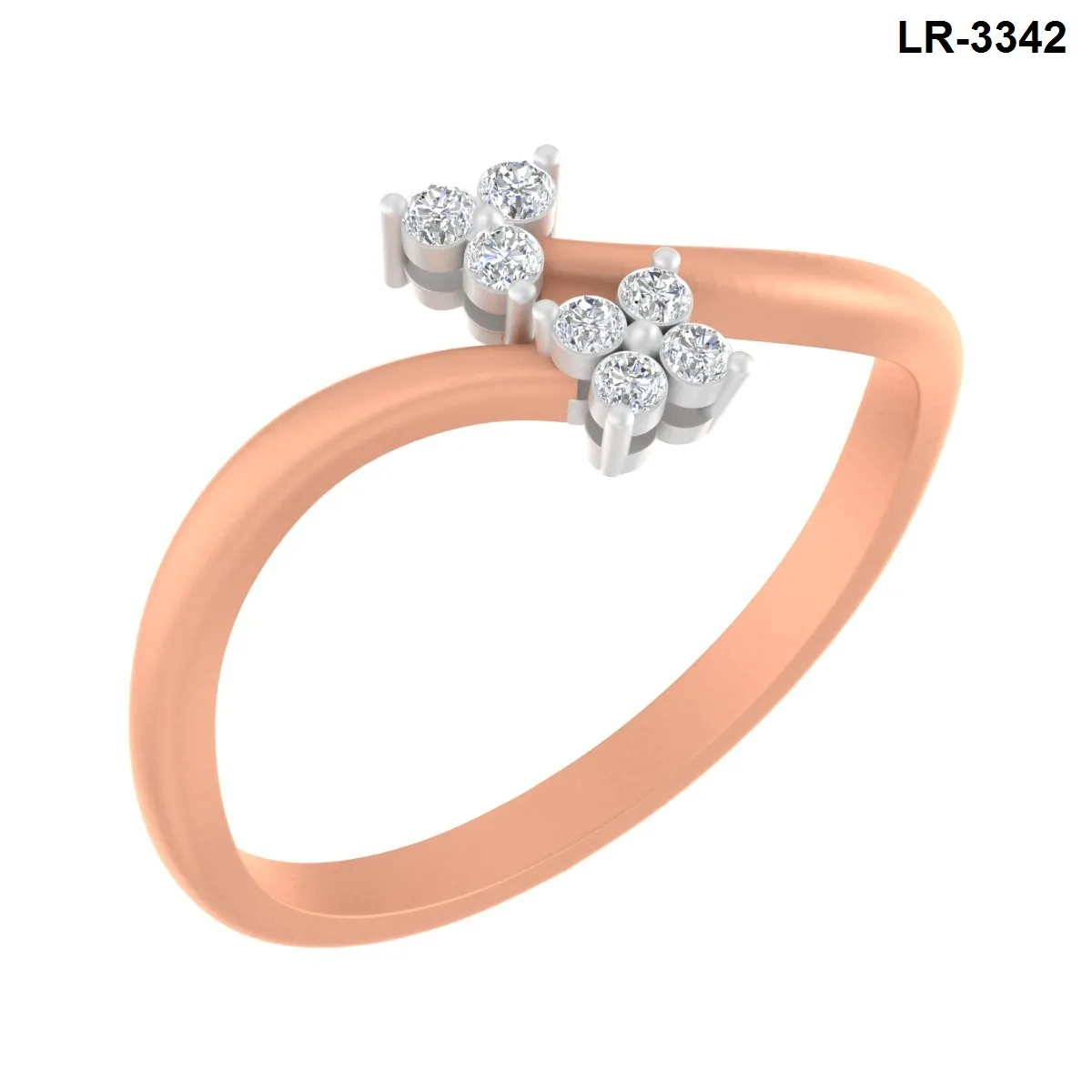 Round Diamond Ladies Ring