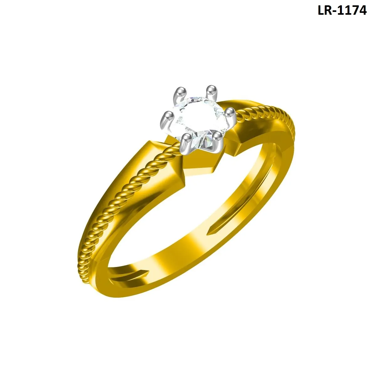 Round Diamond Solitaire Ring 