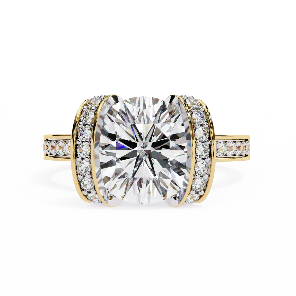 Round Diamond Engagement Ring 