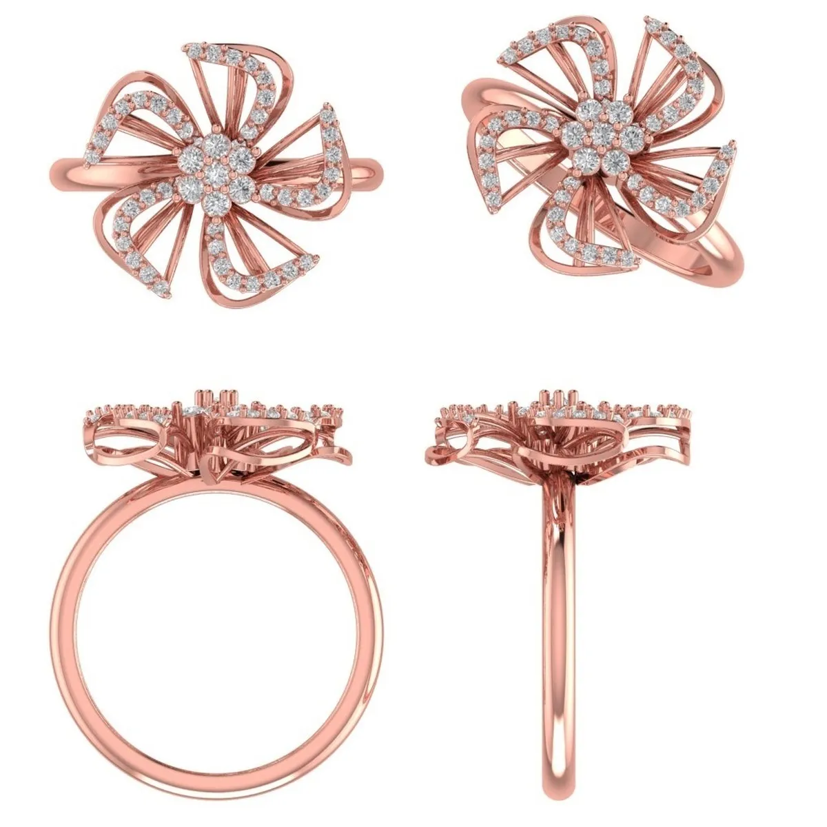 Round Diamond Engagement Ring 