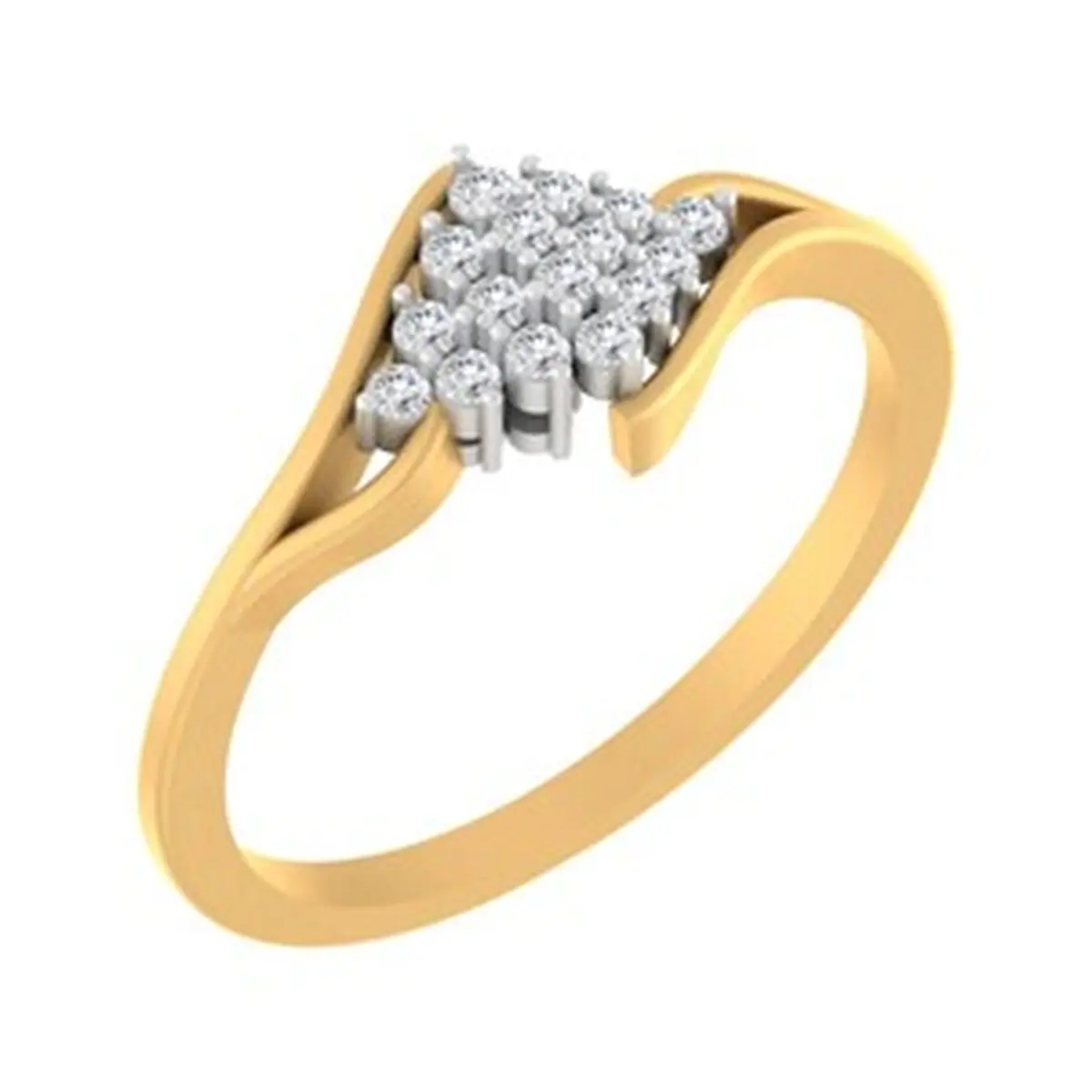 Round Diamond Ladies Ring 
