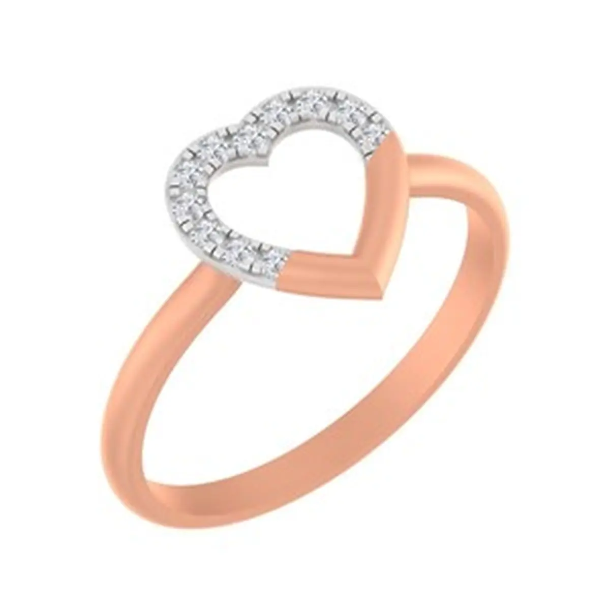 Round Diamond Ladies Ring 