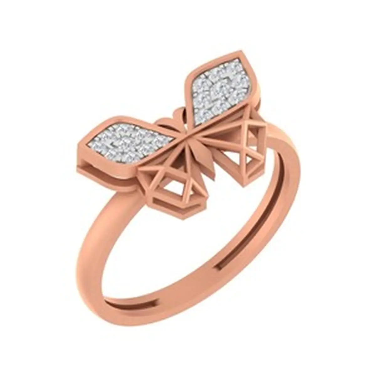 Round Diamond Ladies Ring 