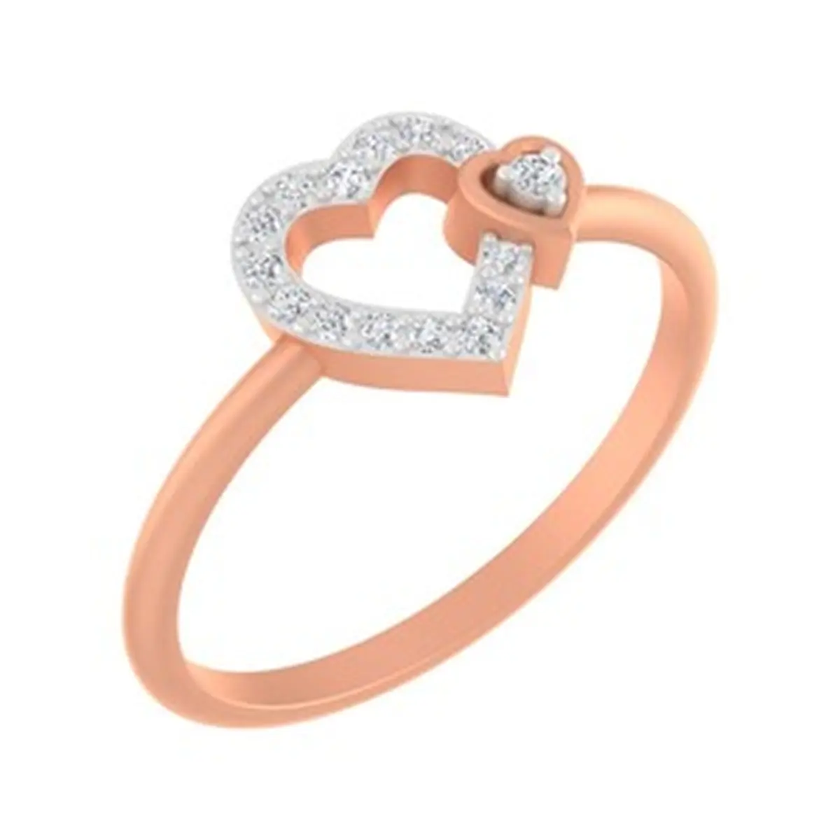 Round Diamond Ladies Ring 
