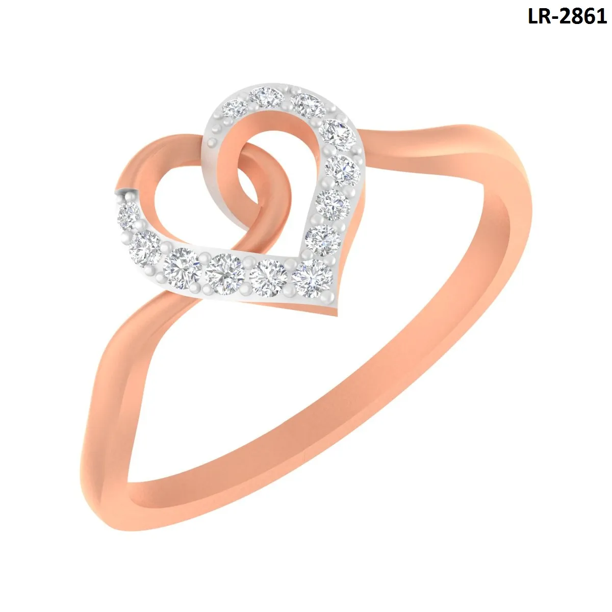Round Diamond Ladies Ring 