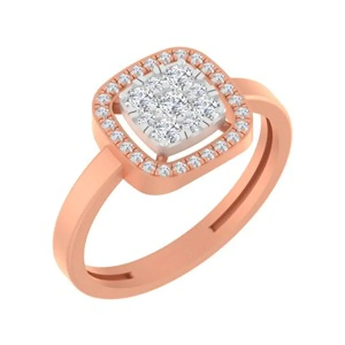 Round Diamond Engagement Ring 
