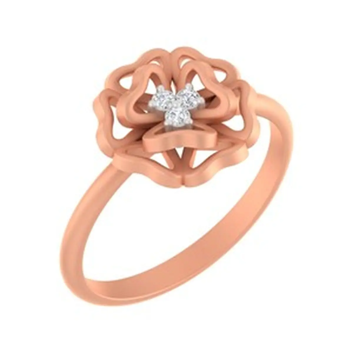 Round Diamond Ladies RIng 