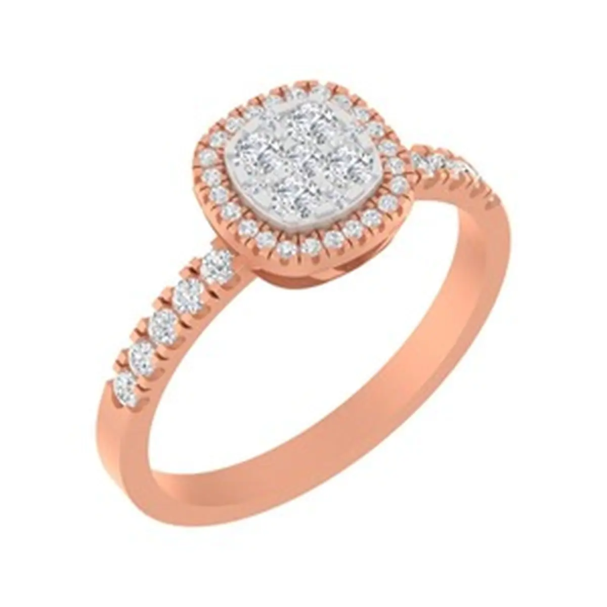 Round Diamond Engagement Ring 