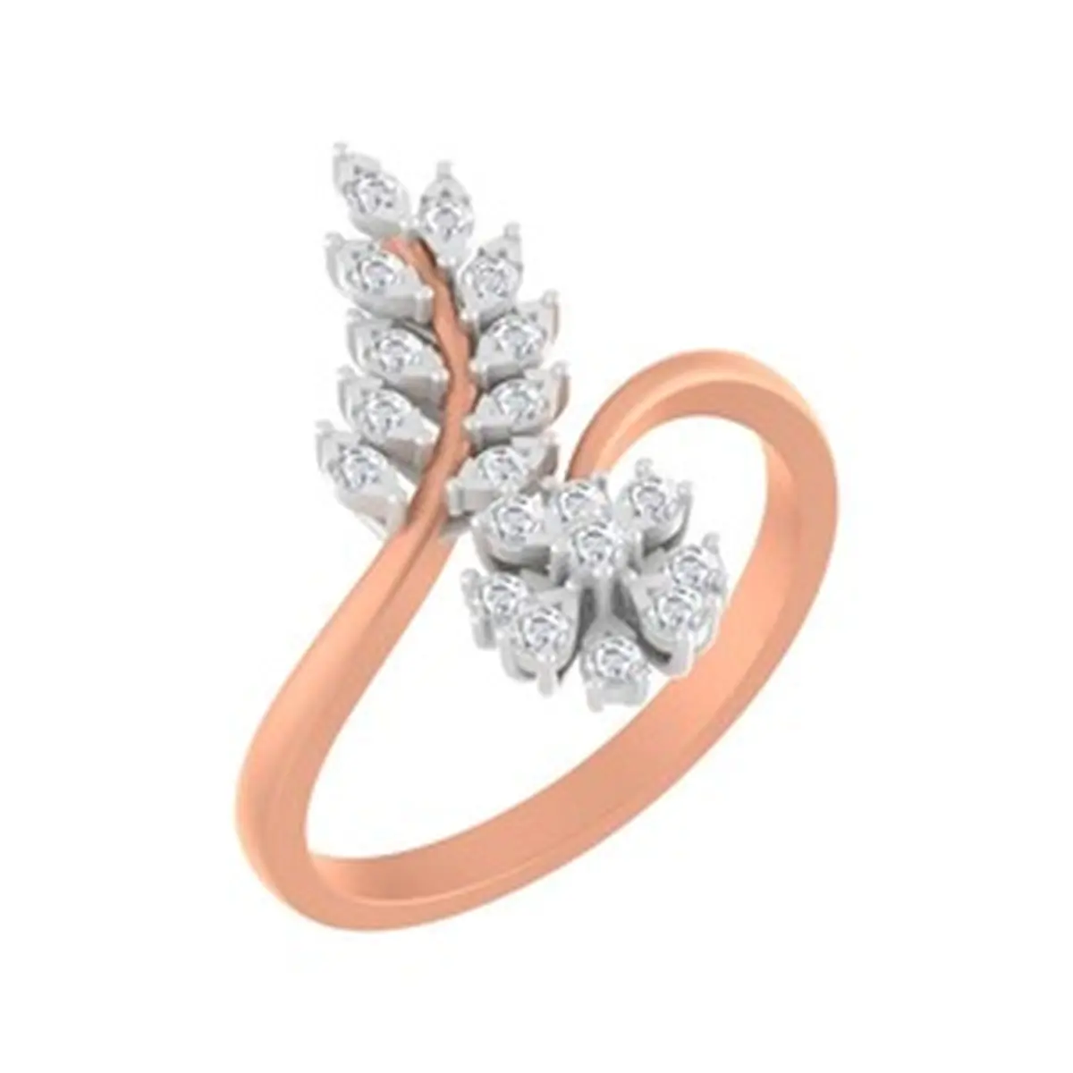 Round Diamond Ladies Ring 