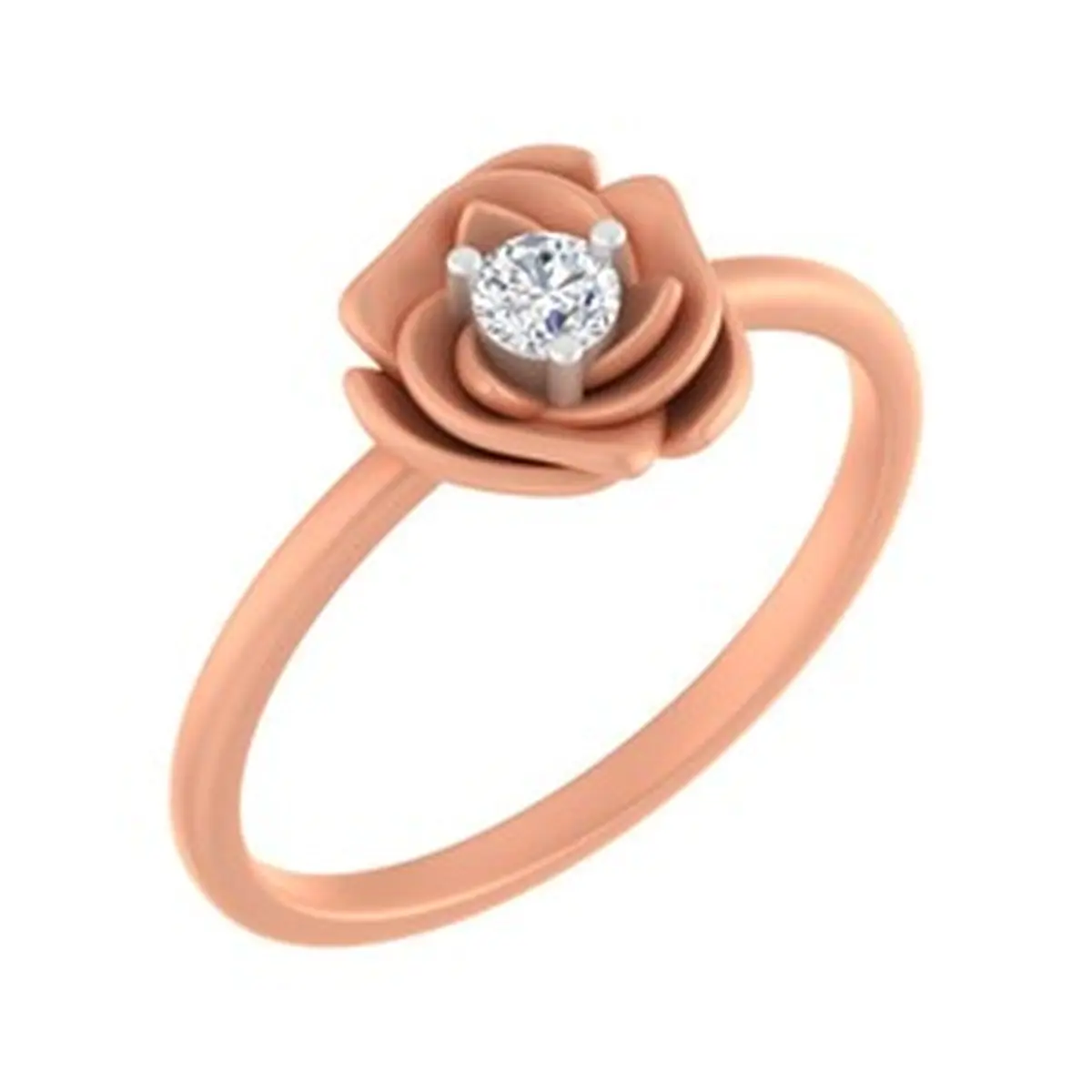 Round Diamond Solitaire Ring 