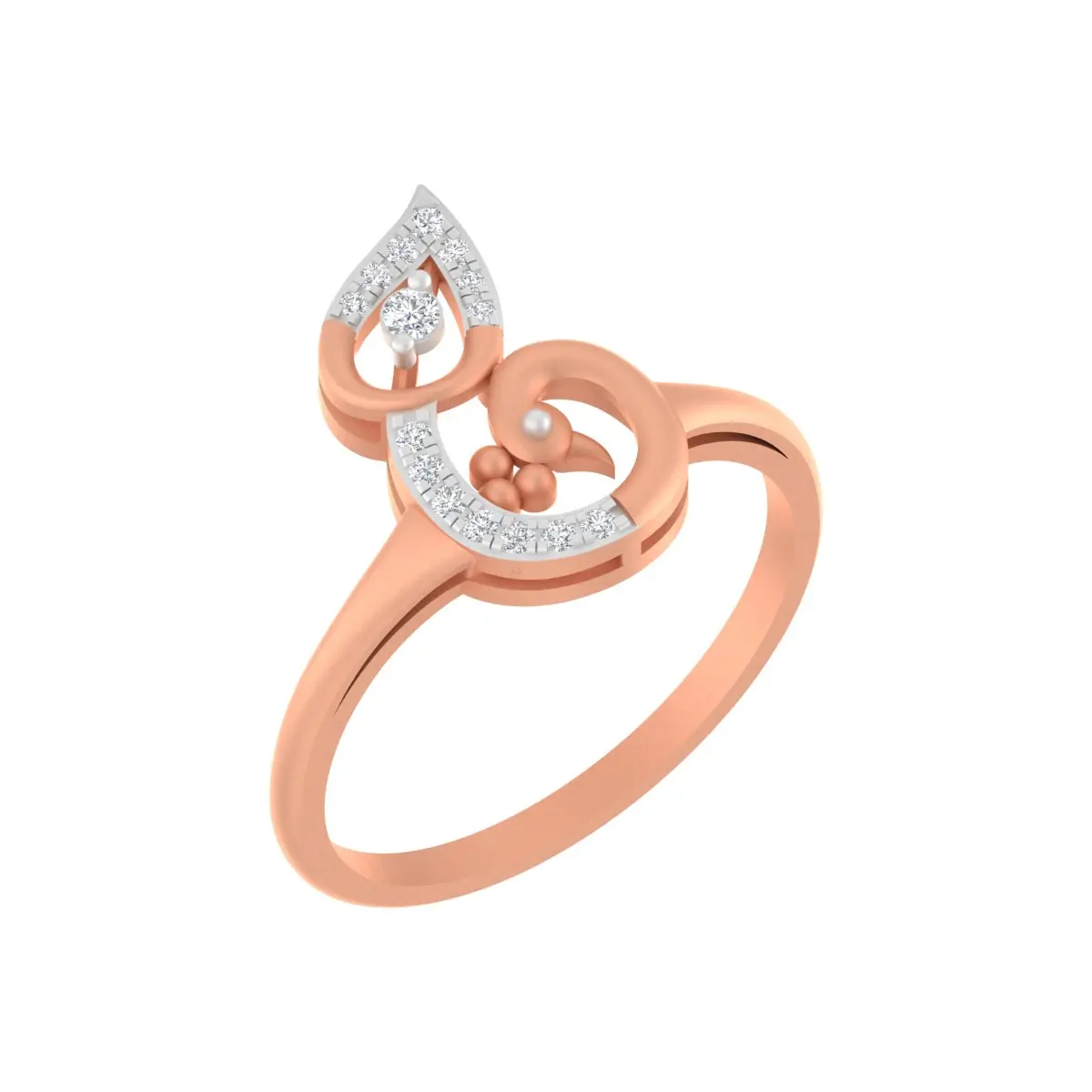 Round Diamond Ladies Ring 