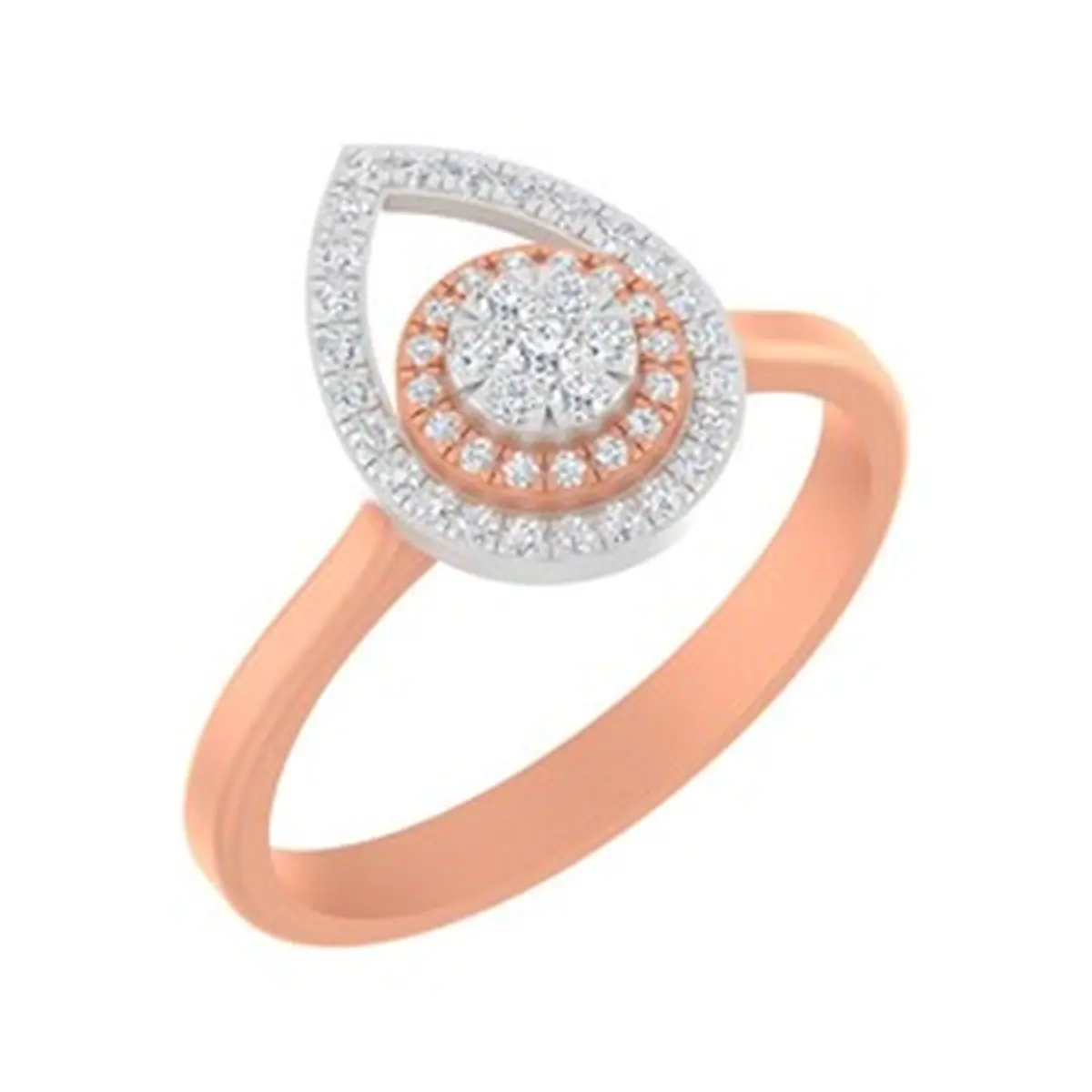 Round Diamond Ladies Ring 