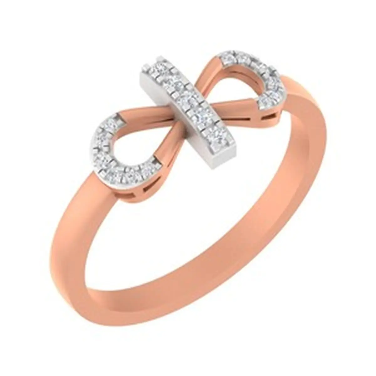 Round Diamond Ladies Ring 