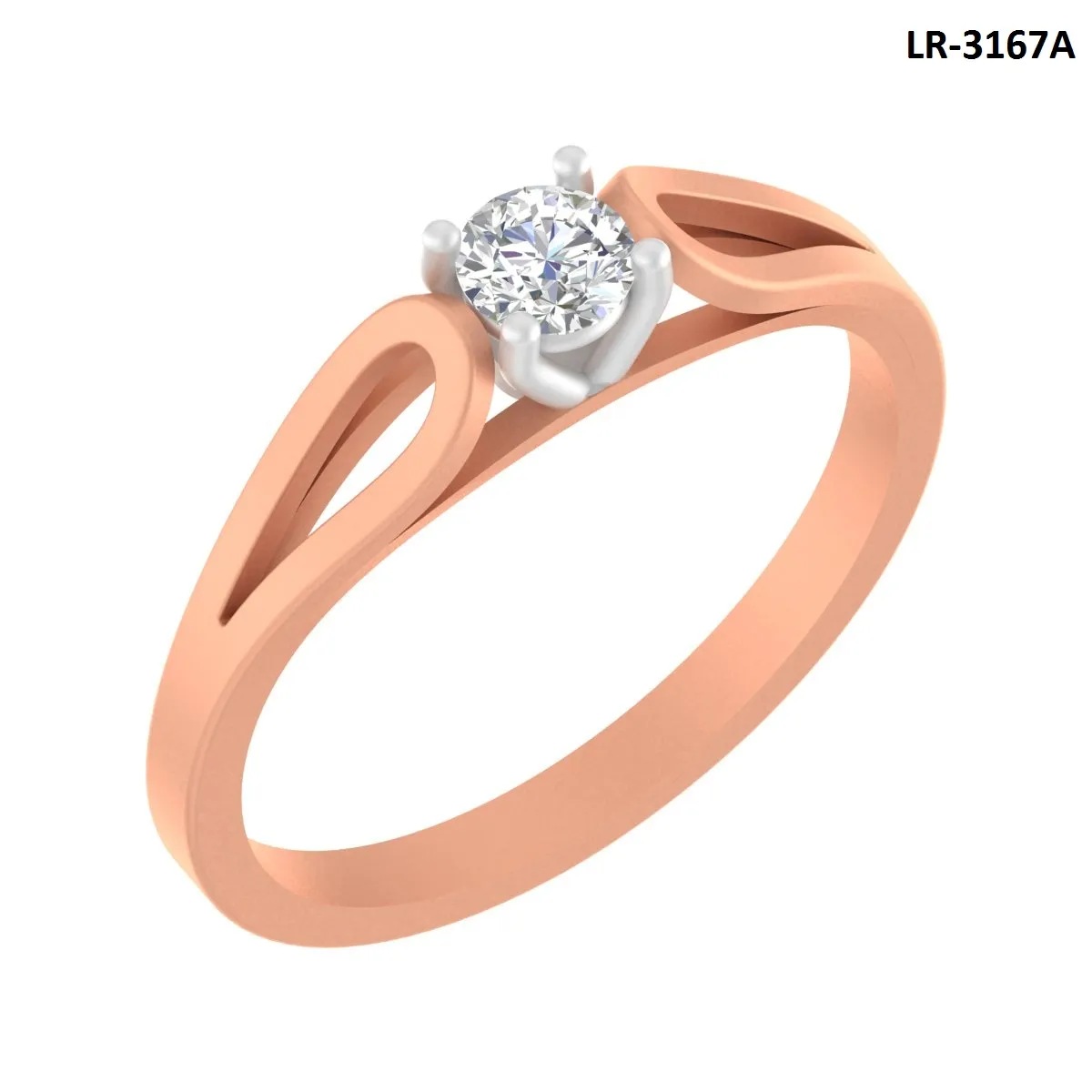 Round Diamond Solitaire Ring 