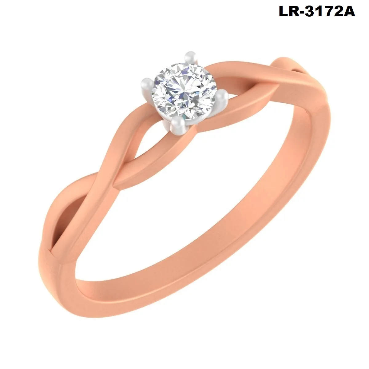 Round Diamond Solitaire Ring 