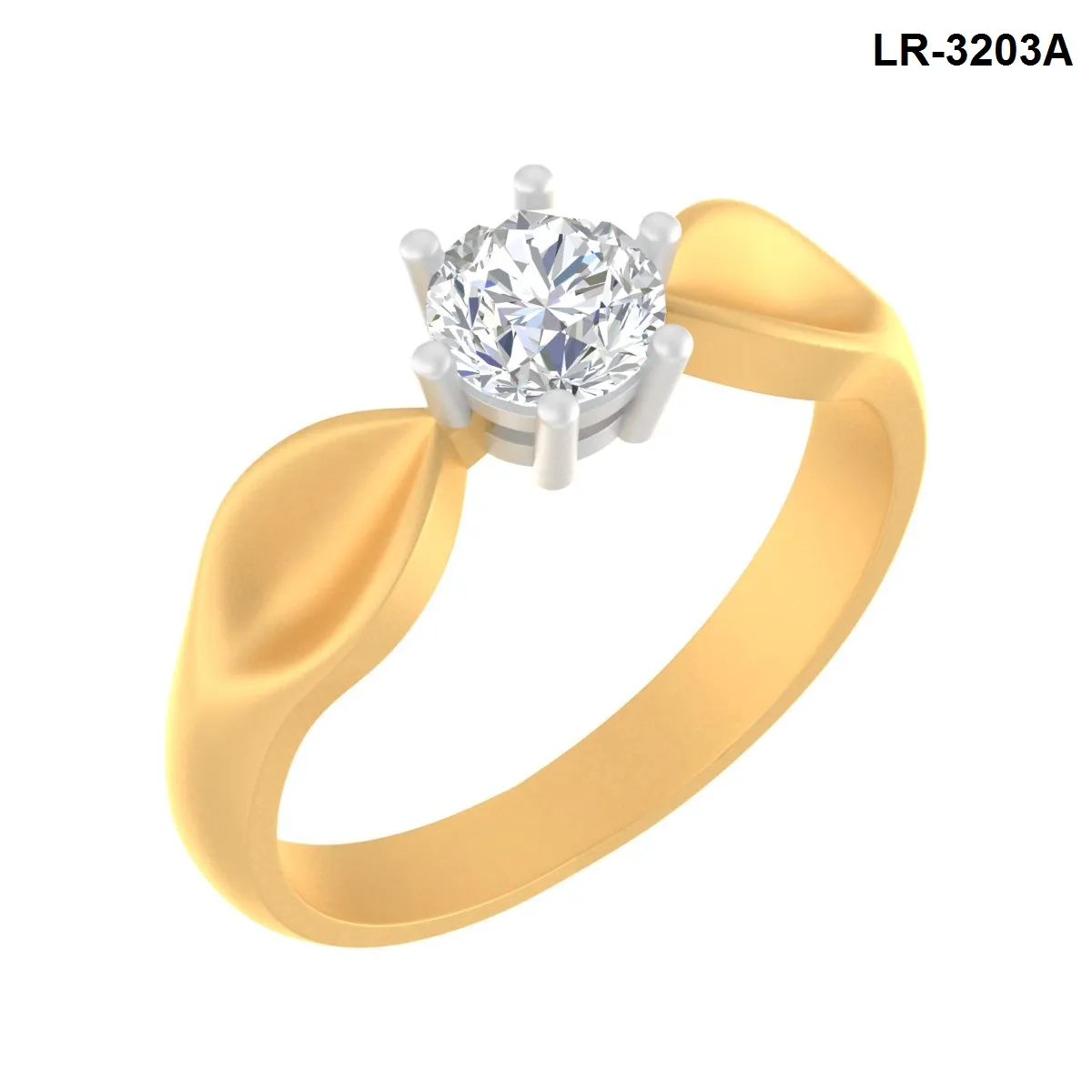 Round Diamond Solitaire Ring 