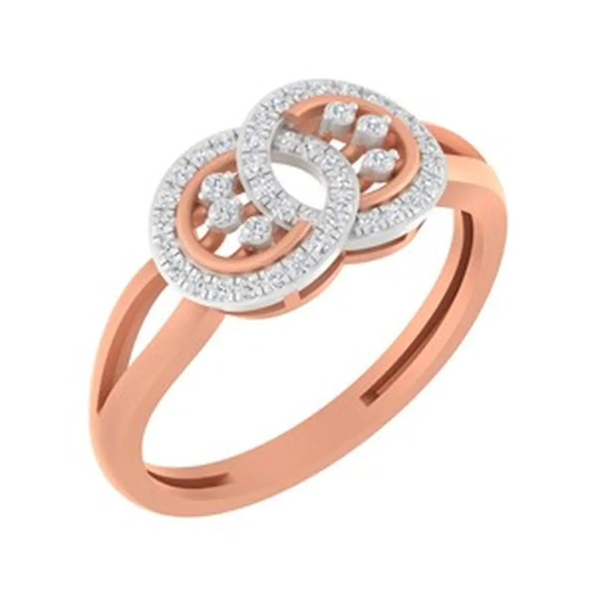 Round Diamond Ladies Ring 