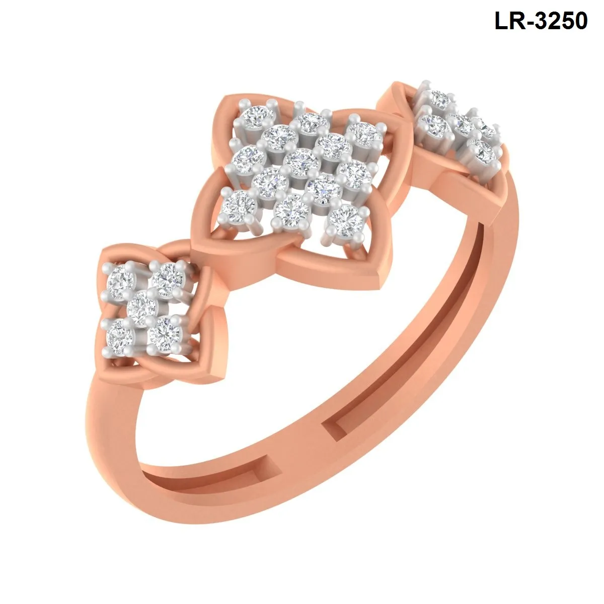 Round Diamond Ladies Ring 