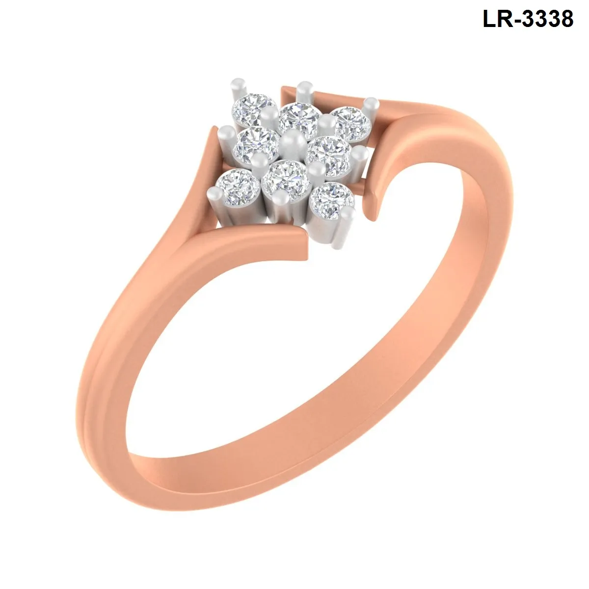 Round Diamond Ladies Ring 