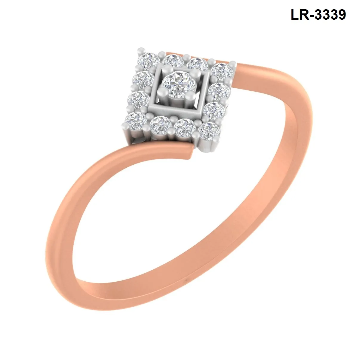 Round Diamond Ladies Ring 