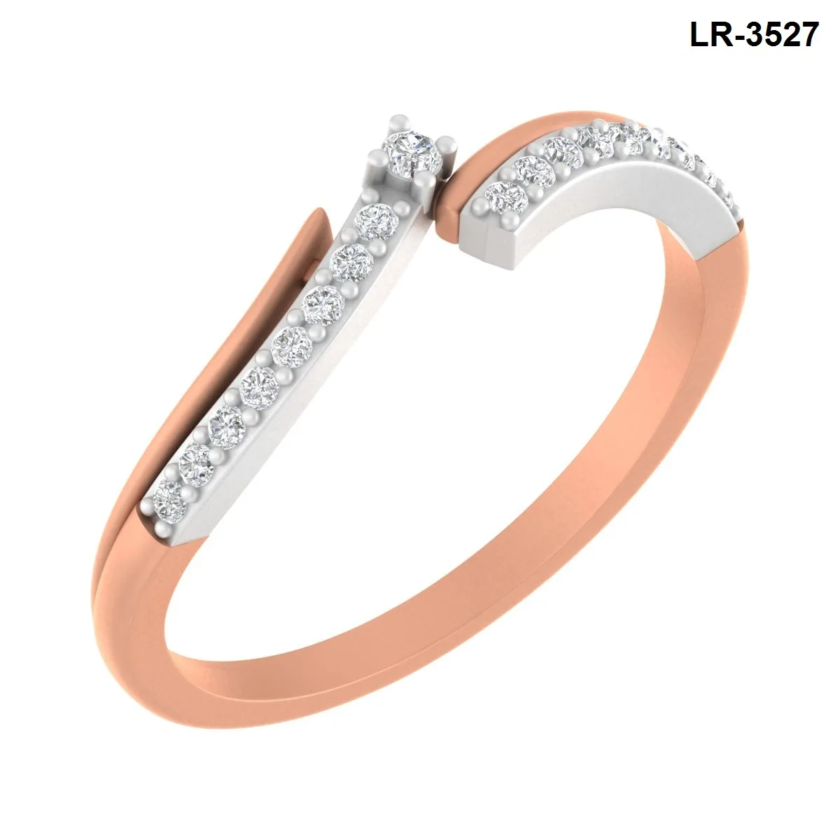 Round Diamond Ladies Ring 