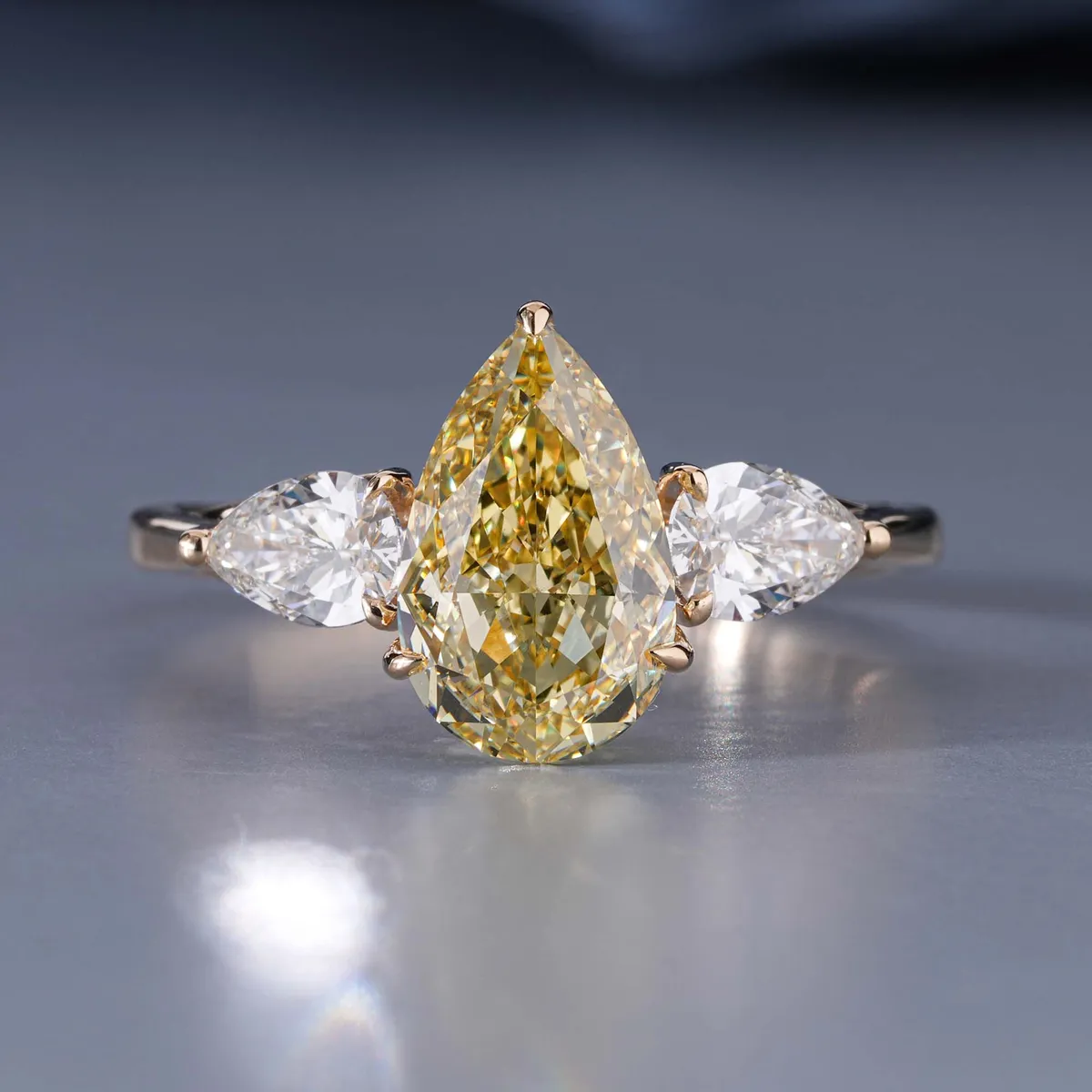 Pear Diamond Engagement Ring