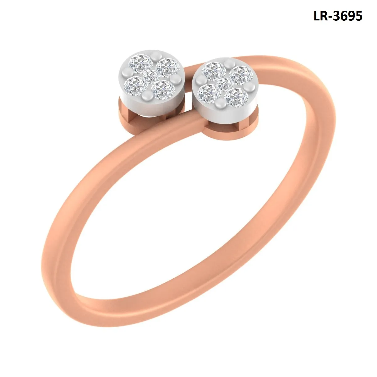 Round Diamond Ladies Ring 